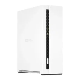QNAP TS-133 NAS de 1 Bahía 3.5/2.5", 2GB RAM, CPU ARM Cortex-A55 4 núcleos, Formato Torre - Nube Privada, IA, Centro Multimedia